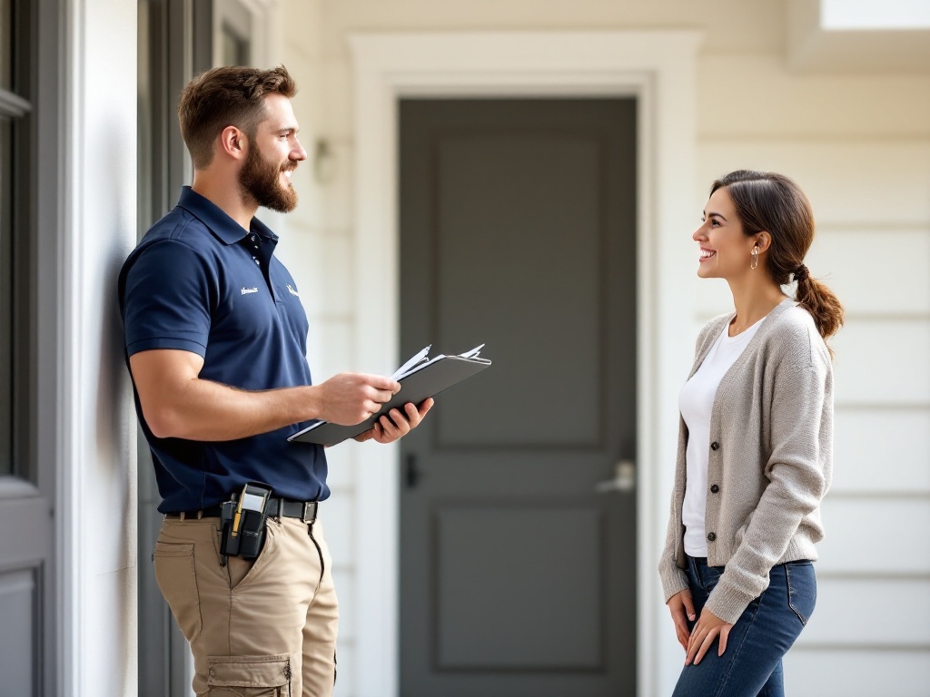 trained pest control technician inspecting a home in South San Francisco, CA